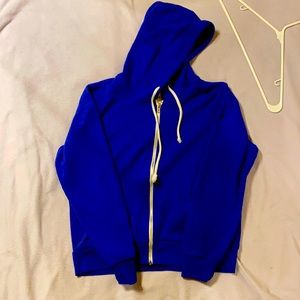Zip up hoodie